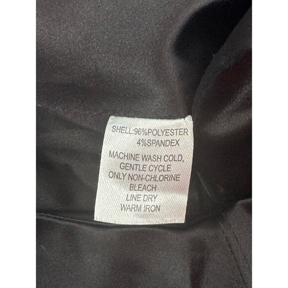 House of Harlow x Revolve Black Satin Crop Tank S - Picture 8 of 8